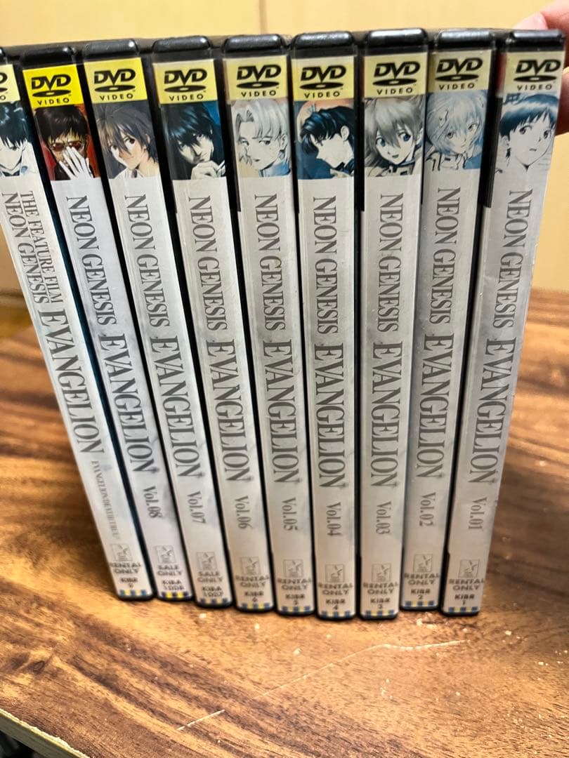新世紀エヴァンゲリオン DVD 9巻セット - メルカリ