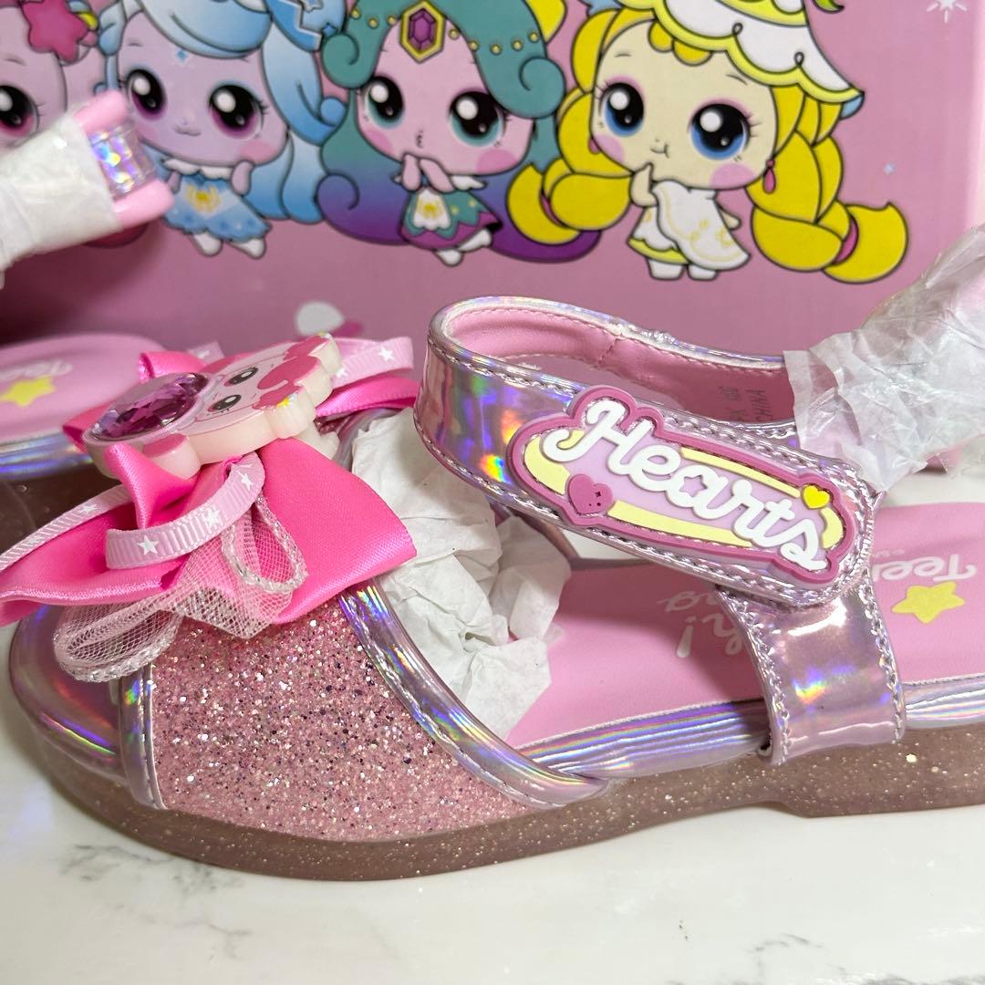 韓国限定】キャッチティニピン 公式品 子供靴 ハチュピン 16cm ピンク