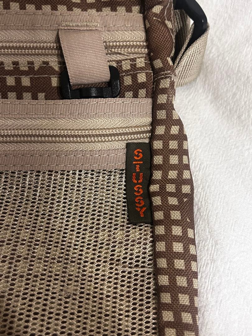 90s old stussy ステューシー ミリタリーショルダ 一迷彩 カモフラ