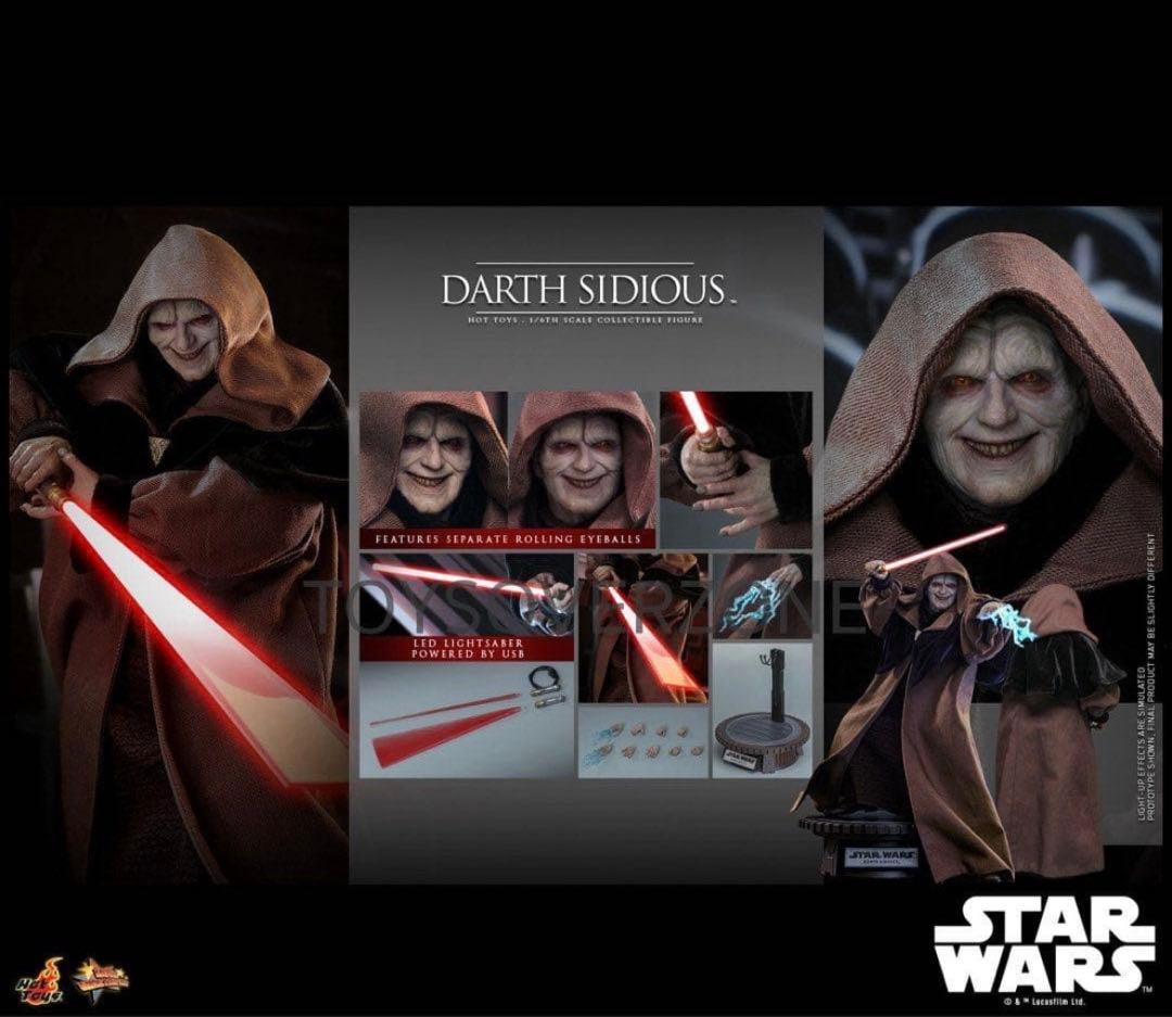 ホットトイズ MMS745 ダース・シディアス1/6 Darth Sidious - メルカリ