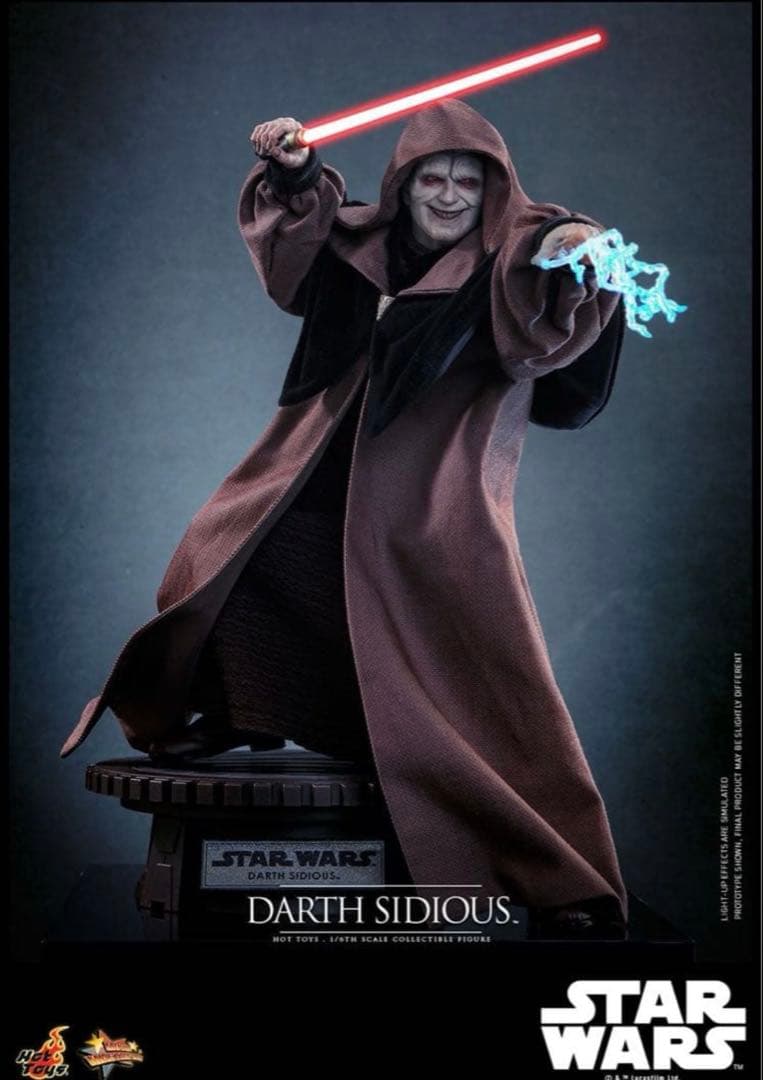 ホットトイズ MMS745 ダース・シディアス1/6 Darth Sidious - メルカリ