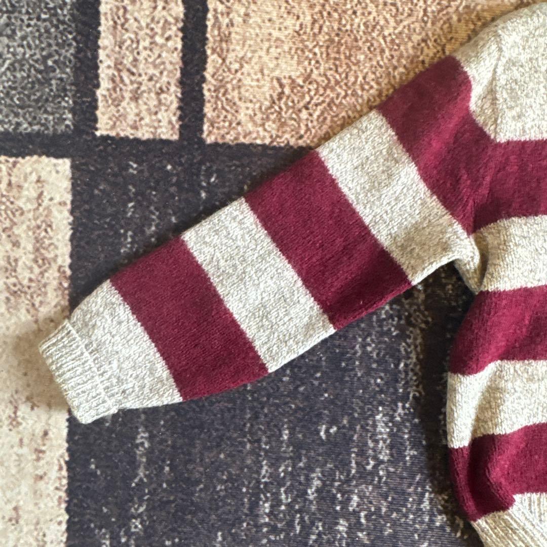 80s~90s L.L.Bean ボーダー ニット セーター USA製