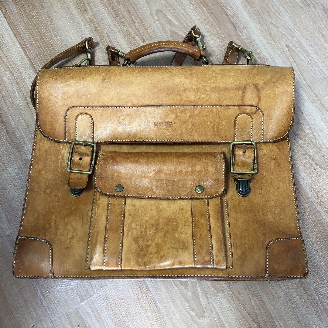 BREE ブリー MAX 3wayバッグ ヌメ革 - メルカリ