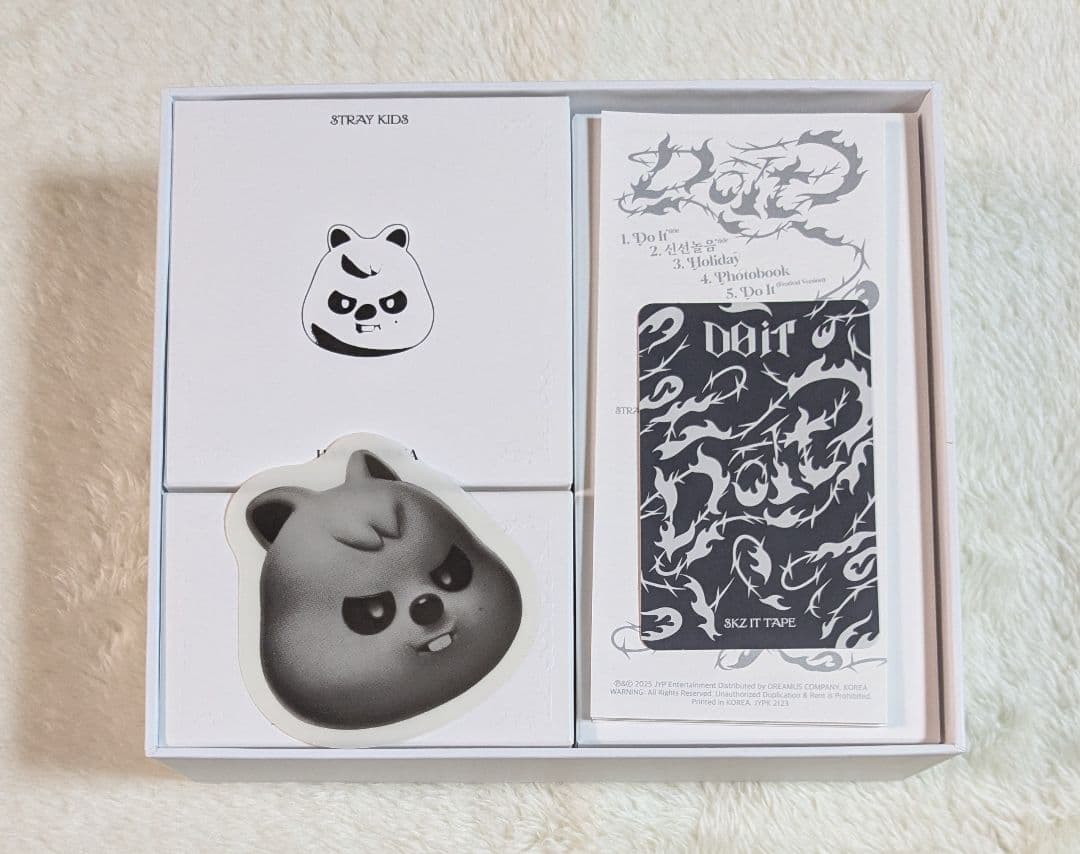 スキズ SKZOO スピーカー HAN QUOKKA Stray Kids HAN QUOKKA＞ SKZ IT TAPE “DO IT” (EVIL SKZOO SPEAKER VER.) : Stray