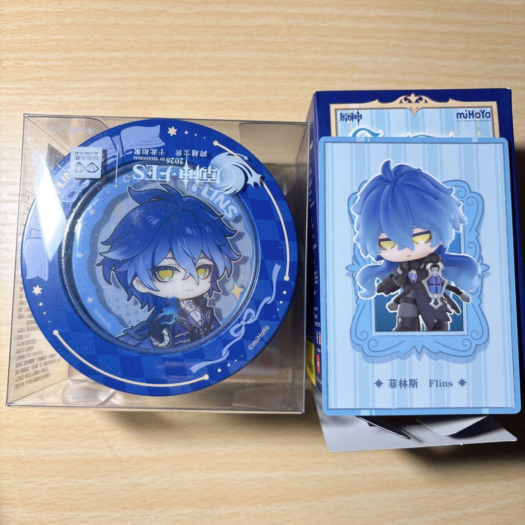 原神FES 限定 マシュマロ缶 POPMART フィギュア フリンズ セット