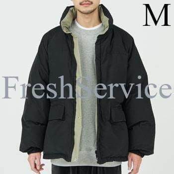 FreshService リバーシブル ダウンジャケット 黒 フレッシュサービス