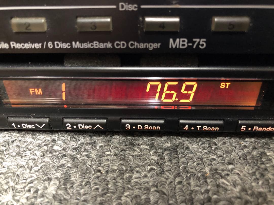 希少】Nakamichi MB-75 6連奏CDチェンジャー【ジャンク】 - メルカリ