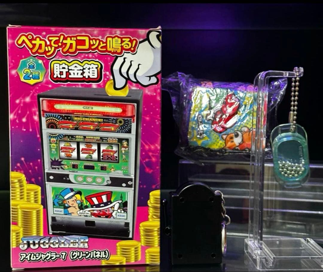 アイムジャグラー7 ピンクパネル 貯金箱/カラーチェンジマグカップ 他