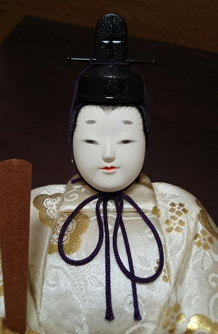 人間国宝無形文化財原米州雛人形のみ