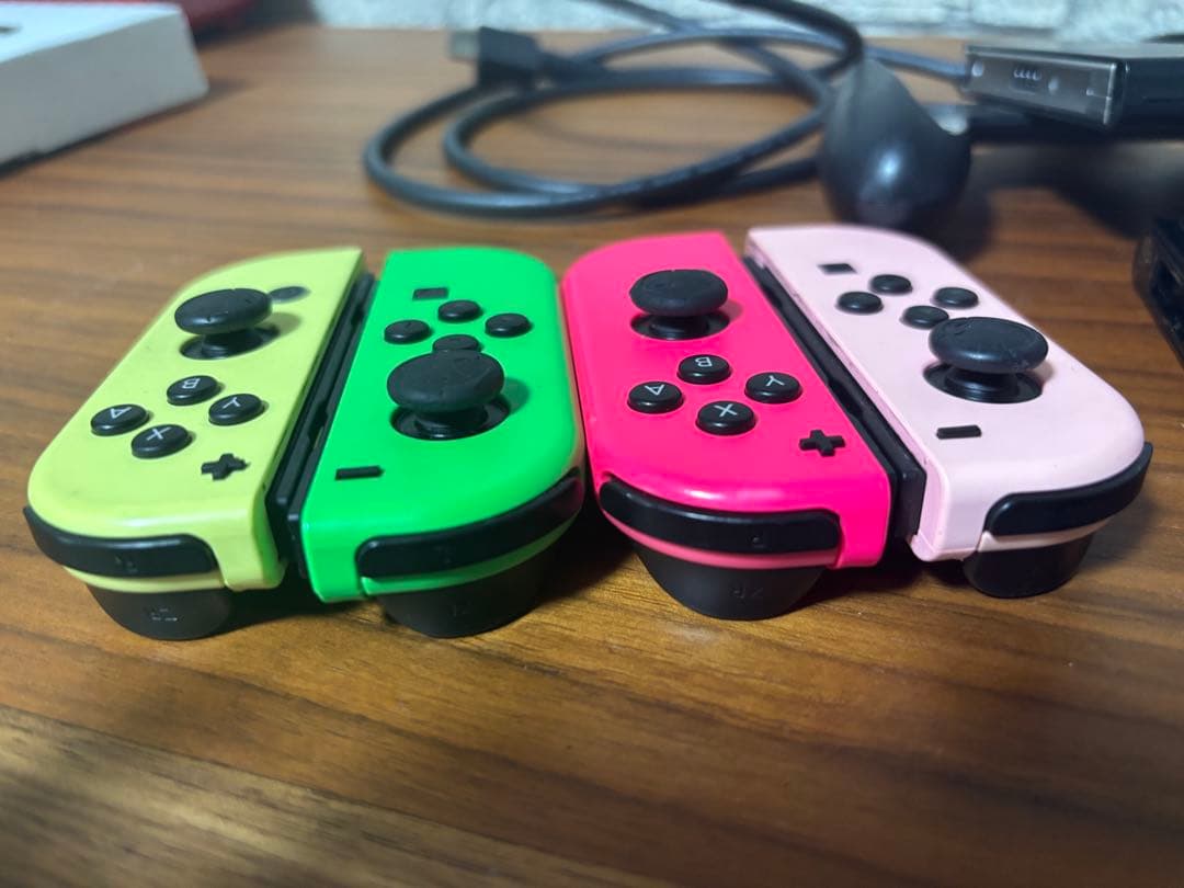 Nintendo Switch 本体 Joy-Con 4色セット ジャンク