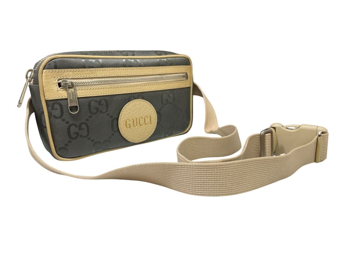 GUCCI グッチ　オフザグリッド　ボディバッグ　ウエストポーチ　GG レザー GUCCI（グッチ） Gucci Off The Grid オフ ザ グリッド ベルトバッグ