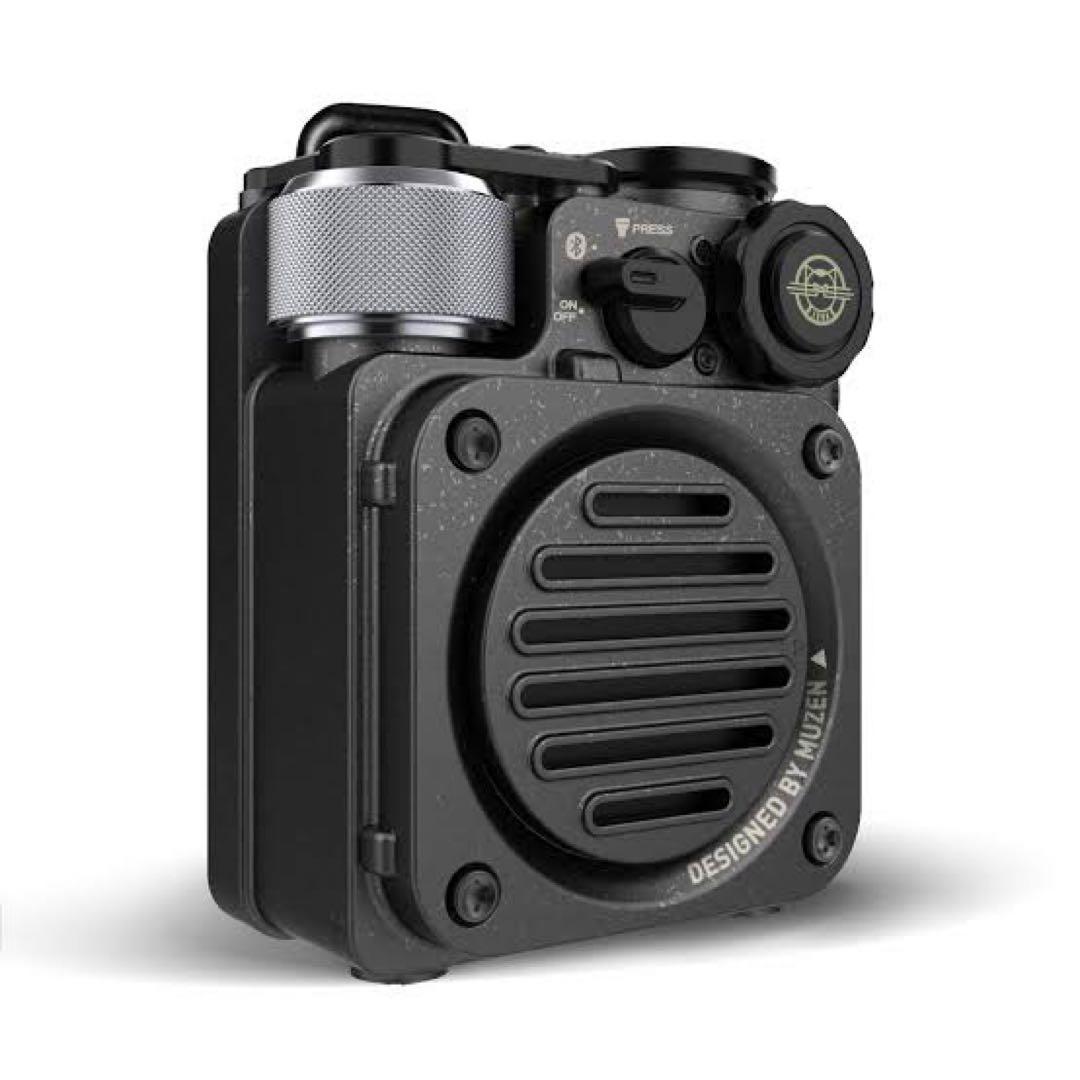 MUZEN Wild Mini 第2世代　Bluetoothスピーカー　ブラック Amazon.co.jp: MUZEN Wild Mini 第2世代 Bluetoothスピーカー 防水