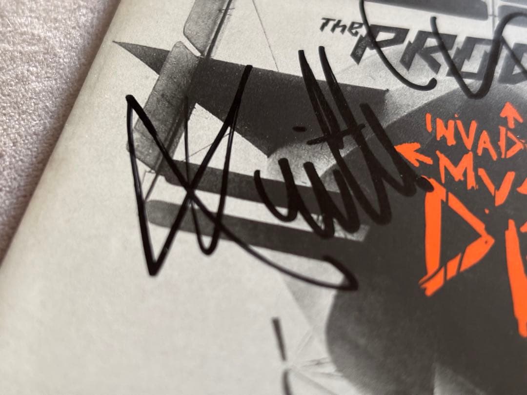 レア ザ・プロディジー The Prodigy直筆サインCD キースフリント