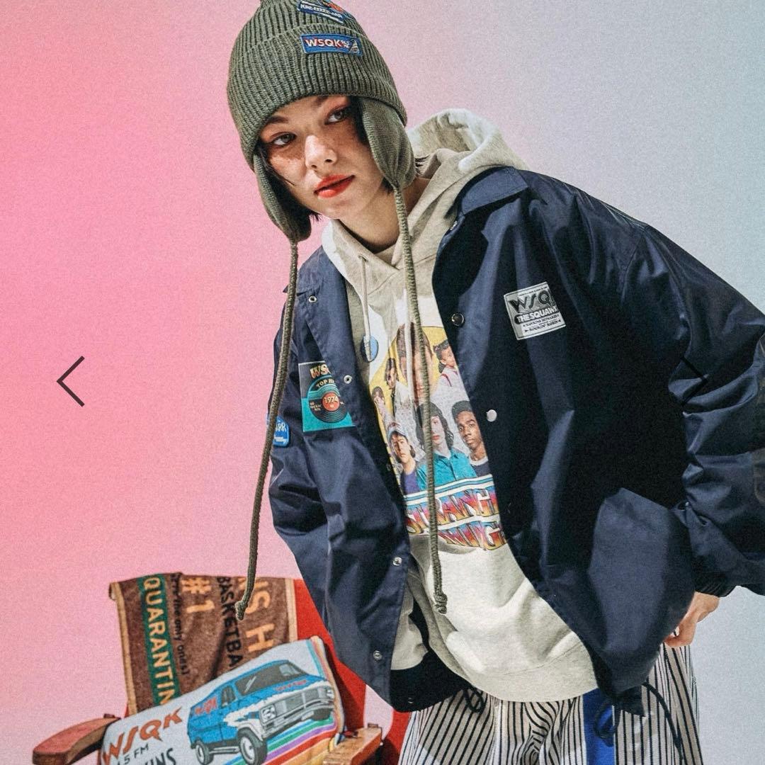 金曜日まで【ニコアンド✗﻿ストレンジャーシングス】コーチジャケット