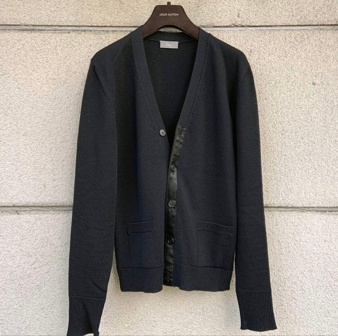Dior Homme 06aw Vネック カーディガン ブラック