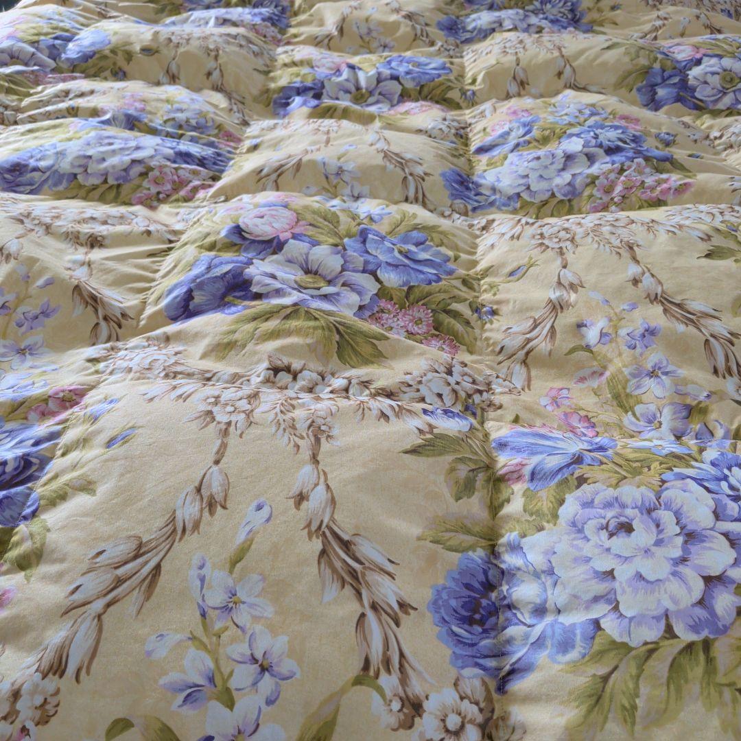 布団・毛布 marron 2枚合わせ毛布 中綿入り ダブル マイクロファイバー あったか 毛布