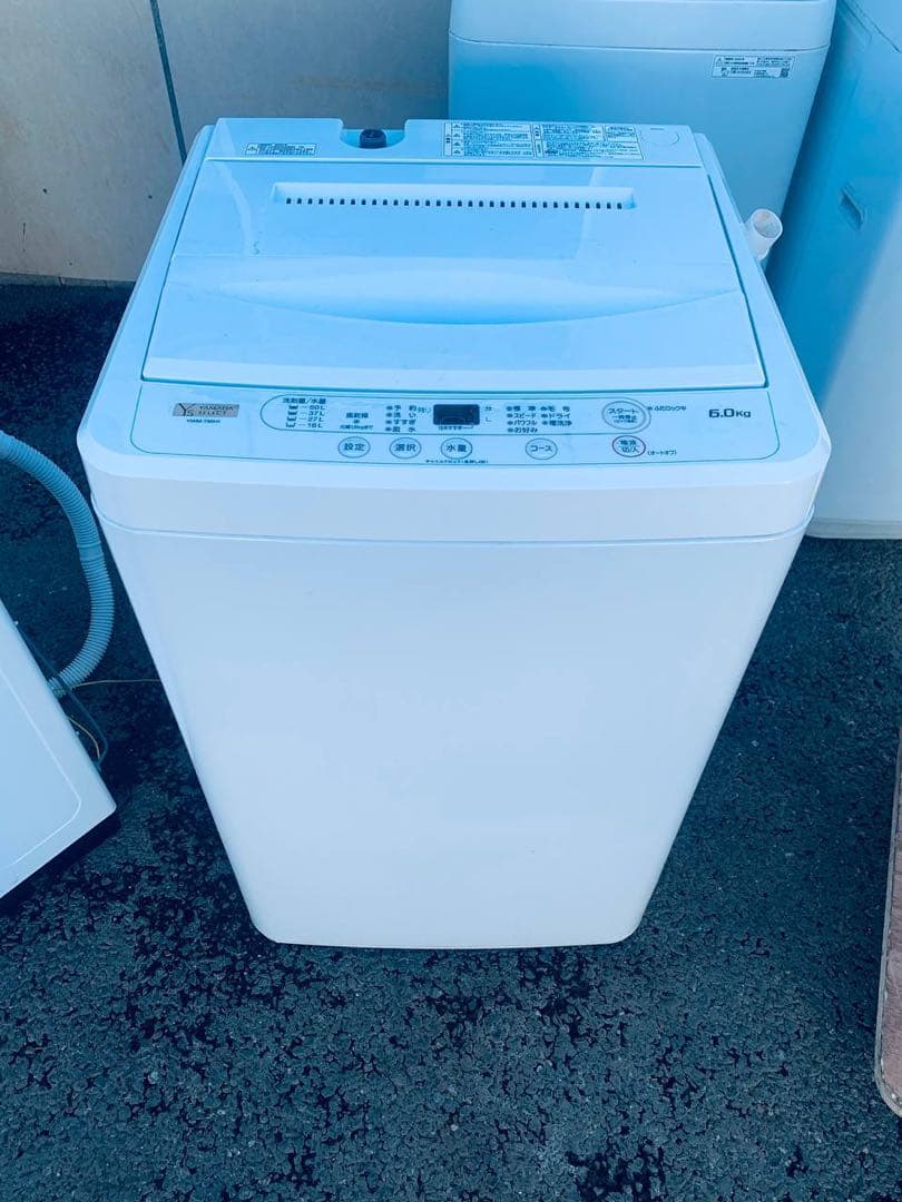 送料設置無料 YAMADA 洗濯機 YWM-T60H1 - メルカリ