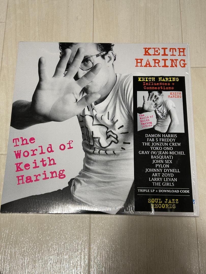 3LP - WORLD OF KEITH HARING/SOUL JAZZコンピ Soul Jazz Records presents KEITH HARING: The World Of Keith Haring