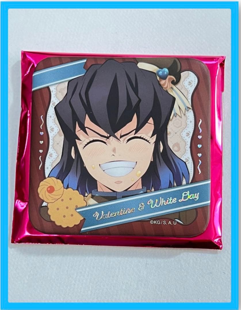 匿名配送】鬼滅の刃 バレンタイン＆ホワイトデー 缶バッジ 伊之助