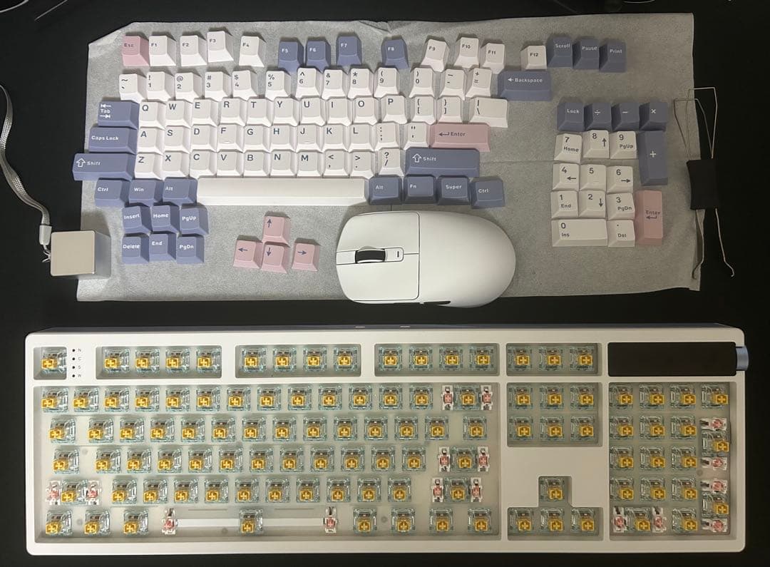 Epomaker TH108 Pro+Royal Kludge M3 +おまけ - メルカリ