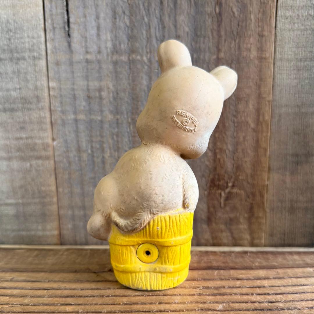 可愛い熊のラバードール☆人形☆REMPEL☆1940'〜アンティークUSAクマ