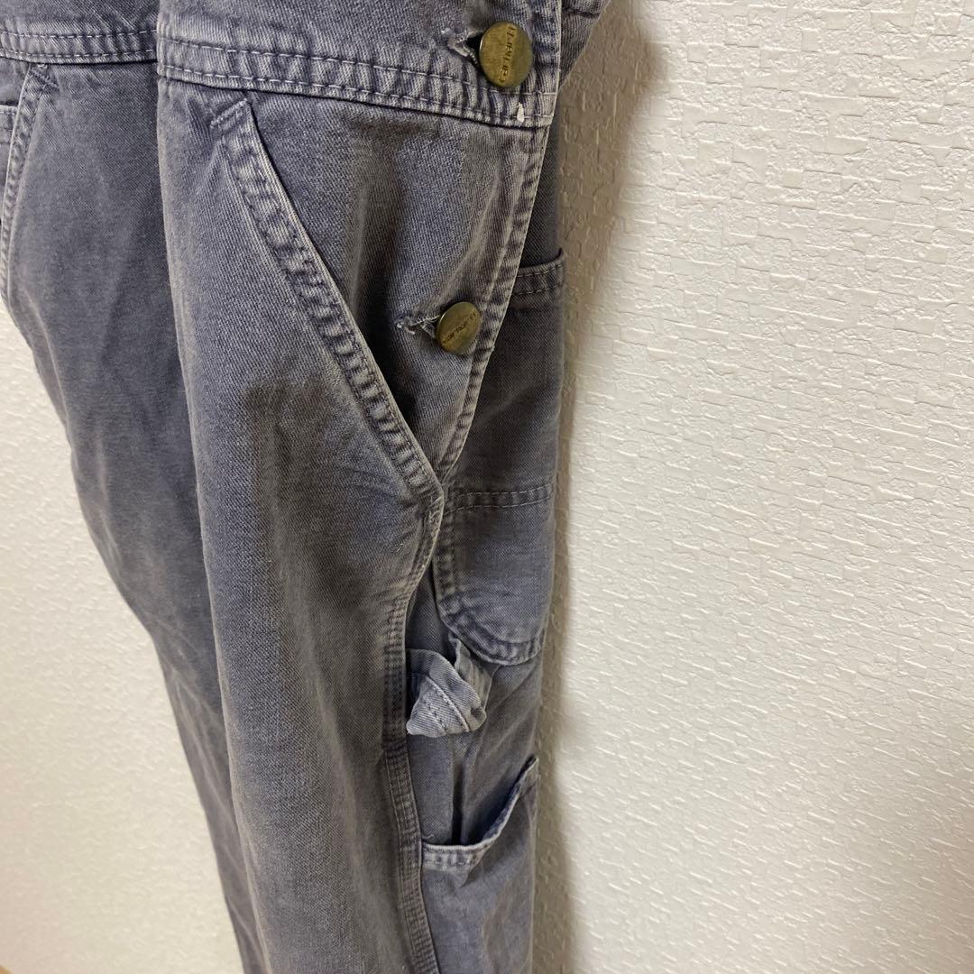 希少！日本製エドウィン carhartt グレー オーバーオール 30✖️34