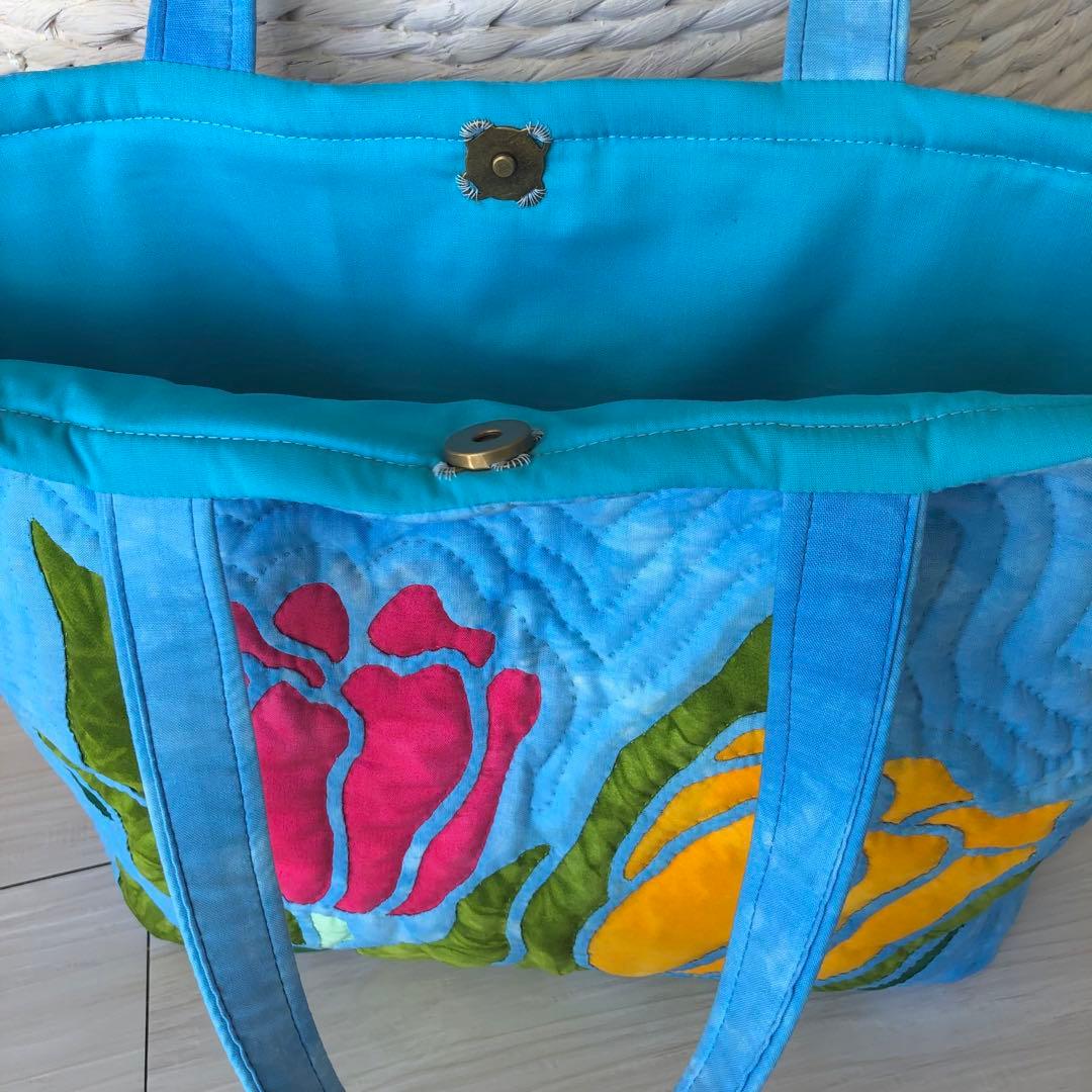 ハワイアンキルトバッグ - メルカリ