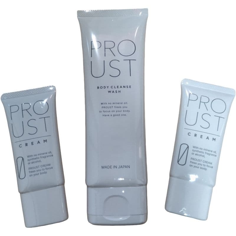 プルーストクリーム 30g 2本 プルーストボディクレンジングウォッシュ