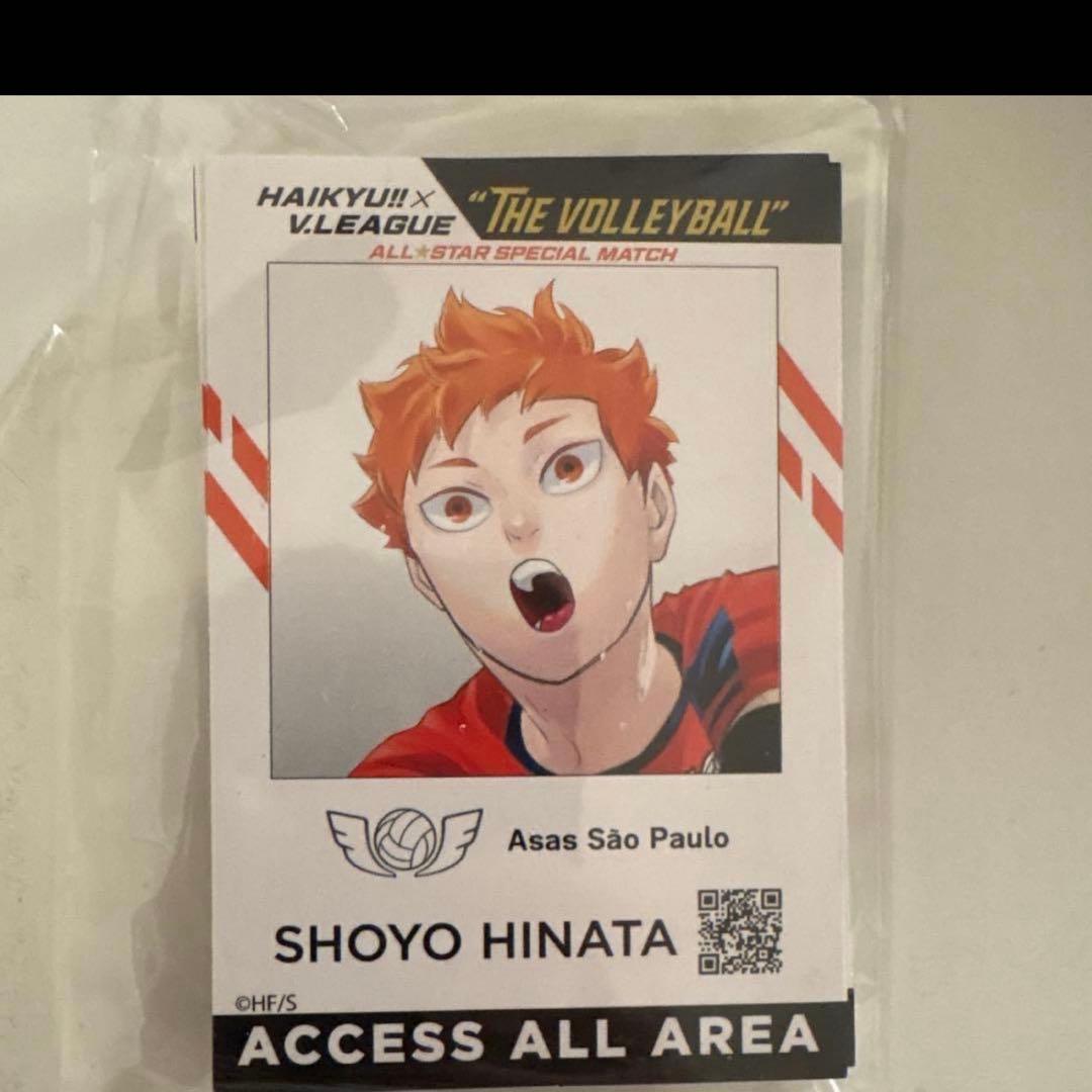 ハイキュー Vリーグ IDイメージカード 日向翔陽 - メルカリ