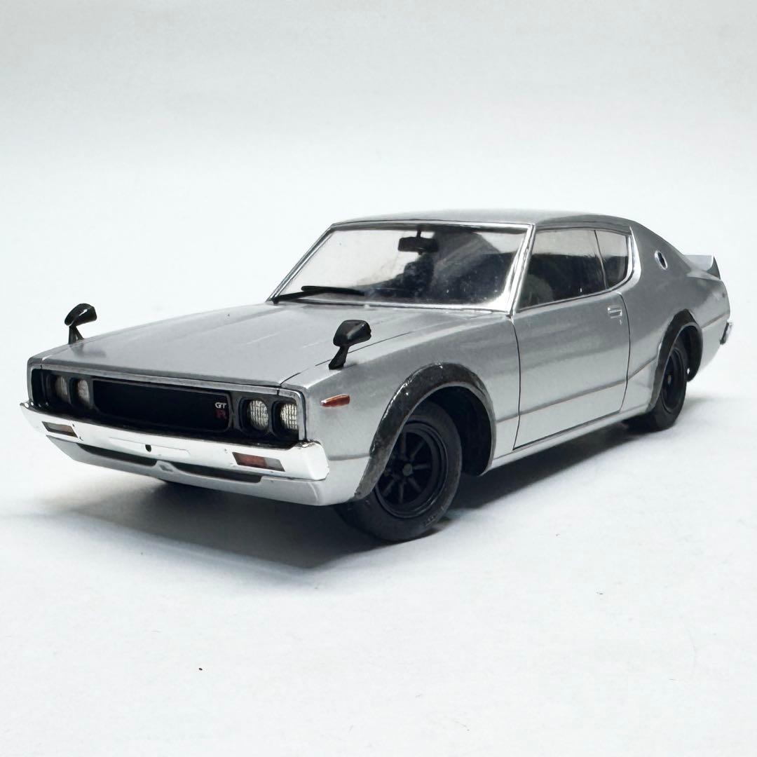 アオシマ フジミ 1/24 スカイライン 3世代 完成品 - 自動車オンライン