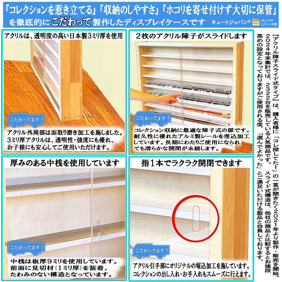 値下げ☆コレクション Nゲージケース ラック 収納 棚 アクリル障子付