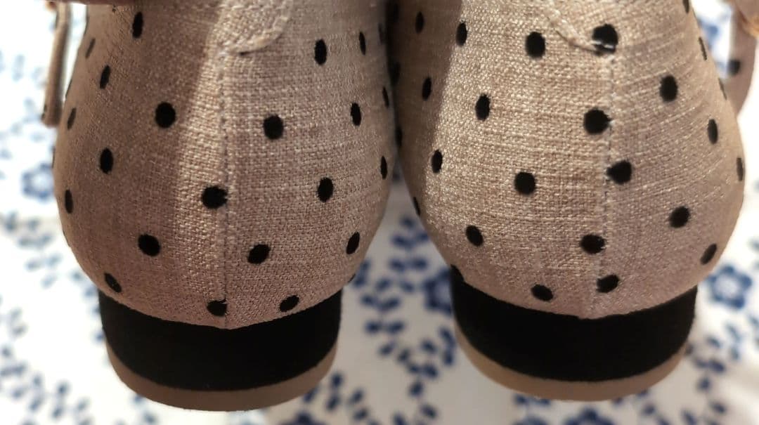 【22.5cm】DIANA ダブルリボンストラップシューズ