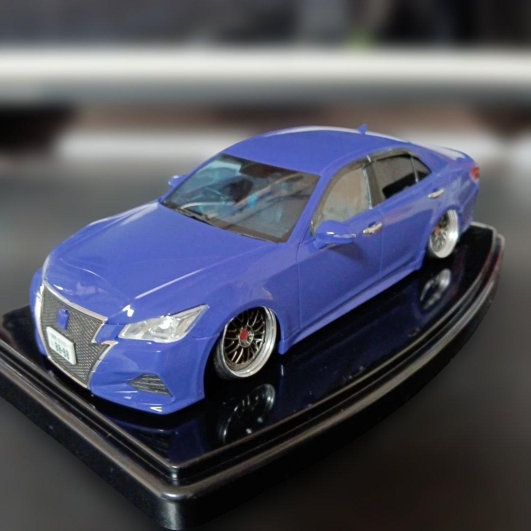 クラウン アスリート 210 後期プラモデル完成品 1/24 - メルカリ