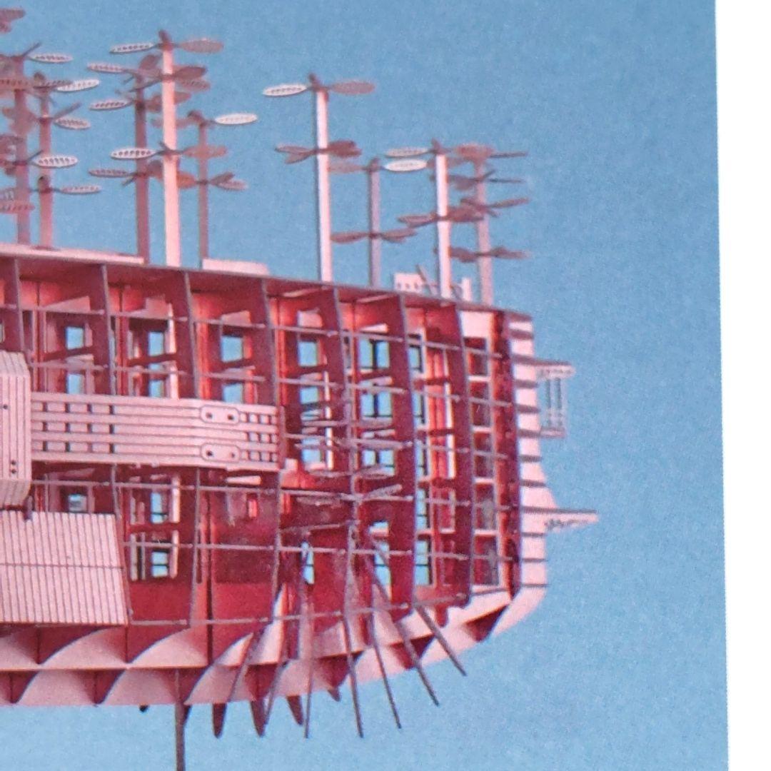 送料無料】ジブリパーク ジブリの大倉庫限定品 空飛ぶ巨大な船 模型