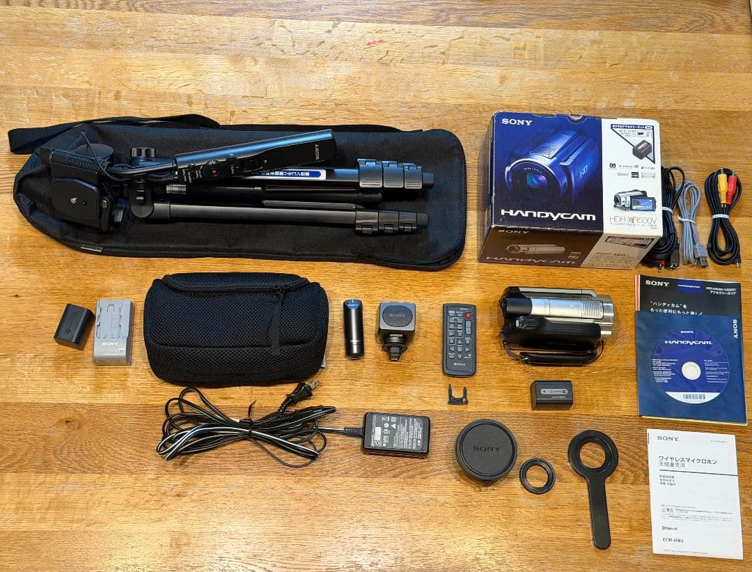 SONY HDR-XR500V ワイコン、マイク、リモコン三脚など付属 三脚について』 SONY HDR-XR500V のクチコミ掲示板 - 価格.com