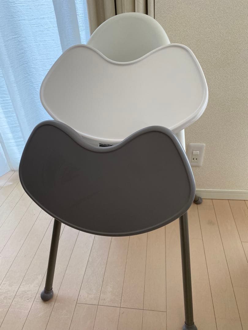 脚グレー色 babybjorn ベビーチェア ハイチェア 脚グレー色 ハイチェア