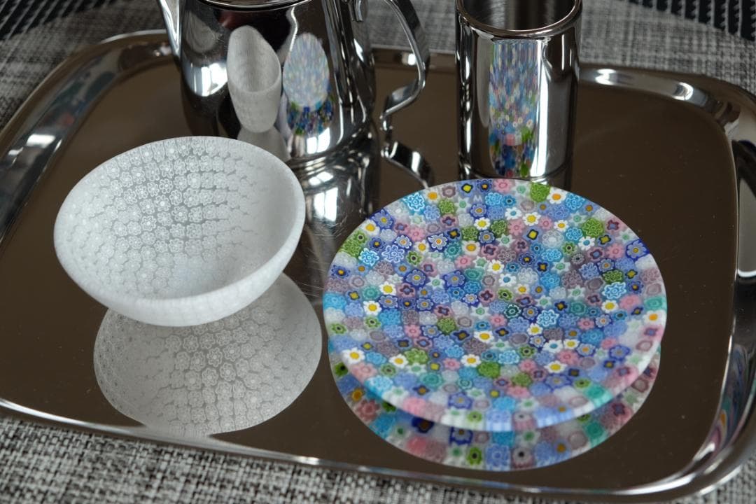 ミルフィオリ プレート ガラス 検/伊藤聡信 辻和美 澤田和香奈 黒川登紀子