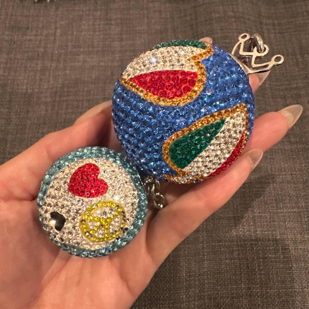 ガガミラノ ガガボール 2個セット バッグチャーム キーホルダー