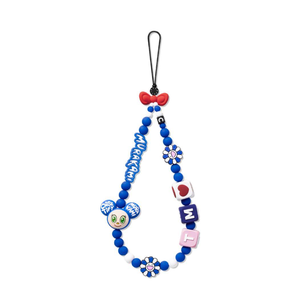 値下げ】CASETIFY×村上隆 ストラップ (ブルー) - メルカリ