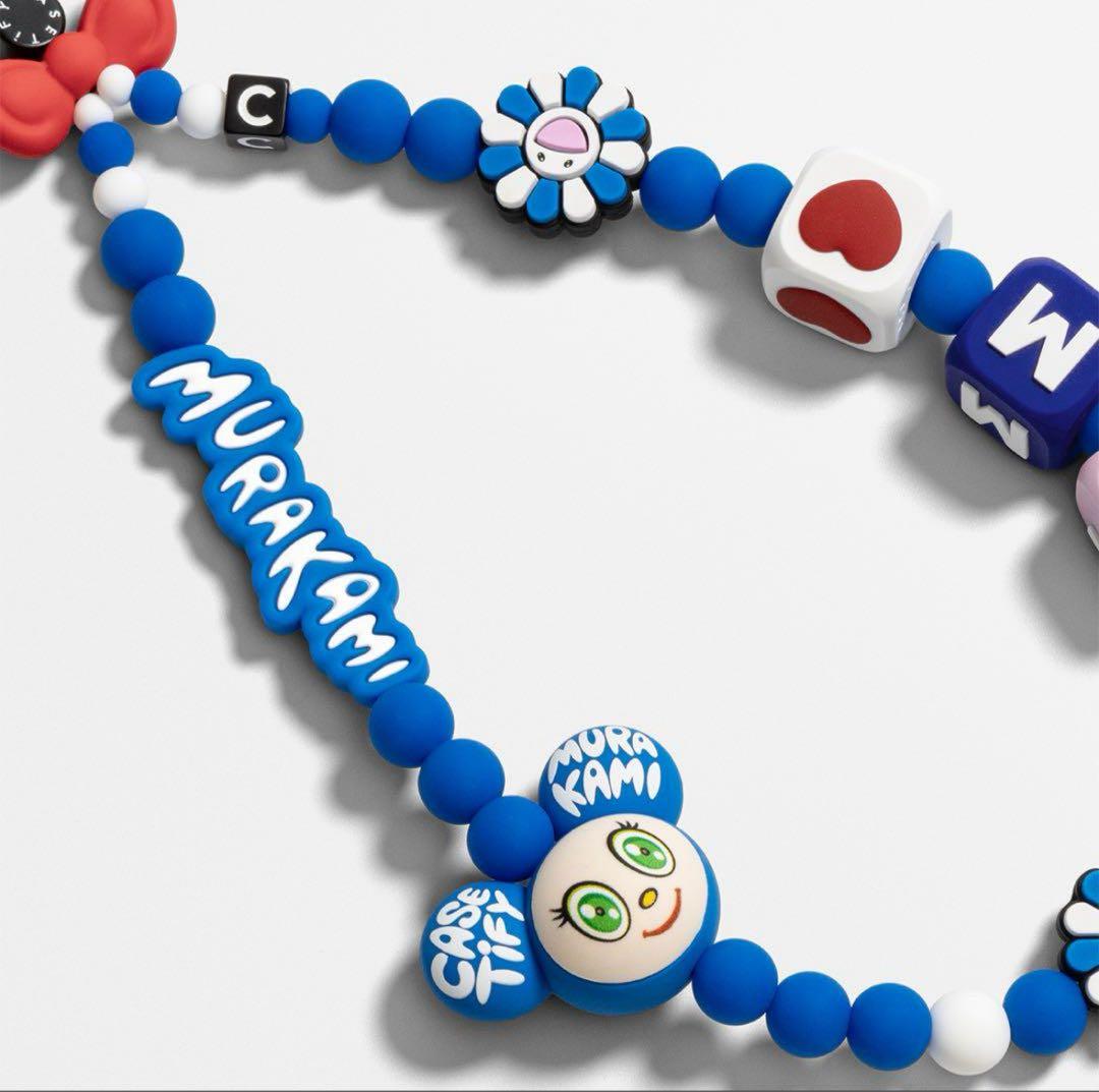 値下げ】CASETIFY×村上隆 ストラップ (ブルー) - メルカリ