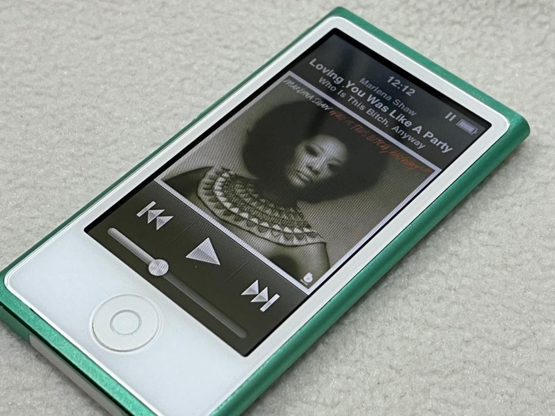 美品】Apple iPod nano 第7世代 16GB グリーン - メルカリ