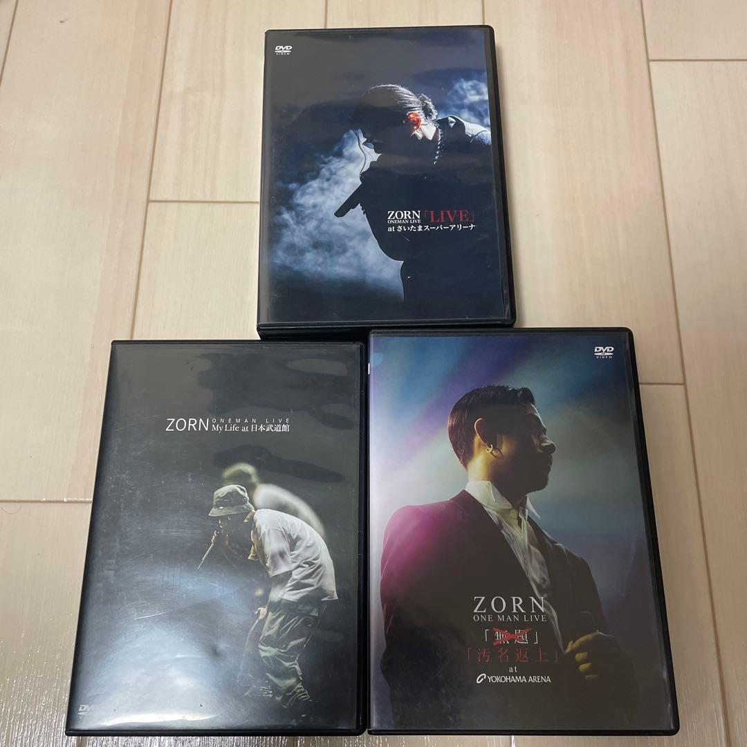 ZORN LIVE DVD 3枚セット WENOD RECORDS : ZORN - LIVE at さいたまスーパーアリーナ [DVD] All
