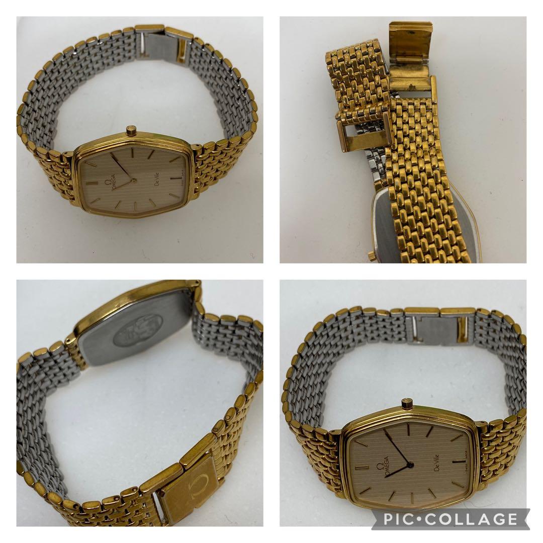 タ*カ様 3-1575 OMEGA De Ville 1377 ゴールド 時計 - メルカリ