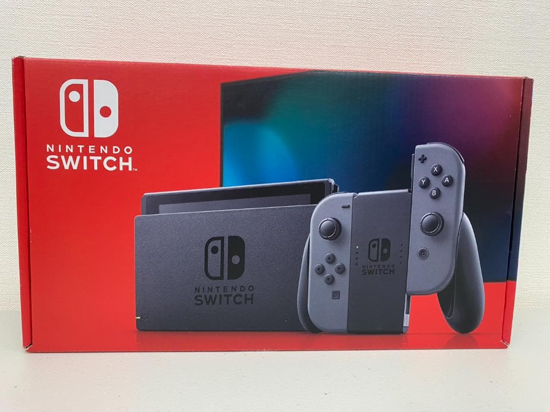 未使用品 Nintendo Switch スイッチ HAC-001 グレー Amazon.com: Nintendo Switch with Gray Joy‑Con - HAC-001(-01