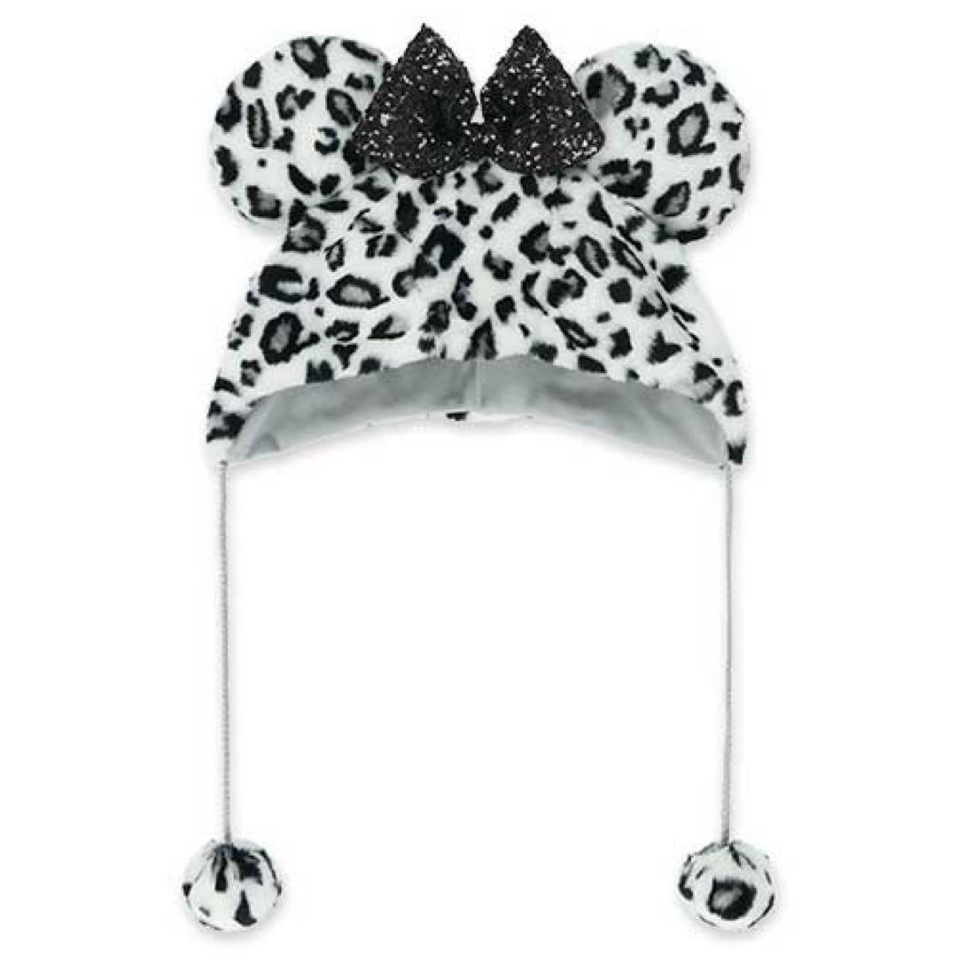 ヒョウ柄ミッキー耳帽子 - メルカリ