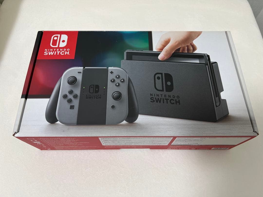 箱あり完品】Nintendo Switch グレー 本体