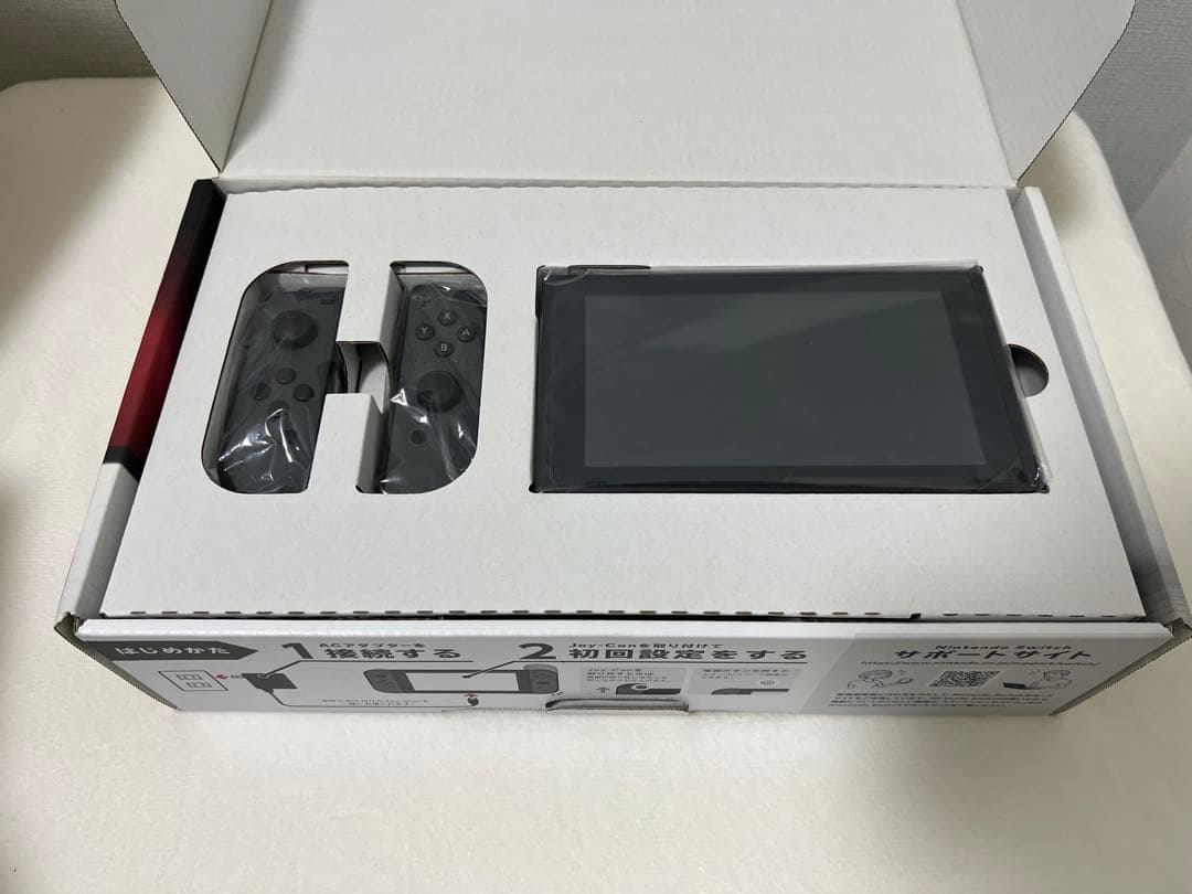 箱あり完品】Nintendo Switch グレー 本体