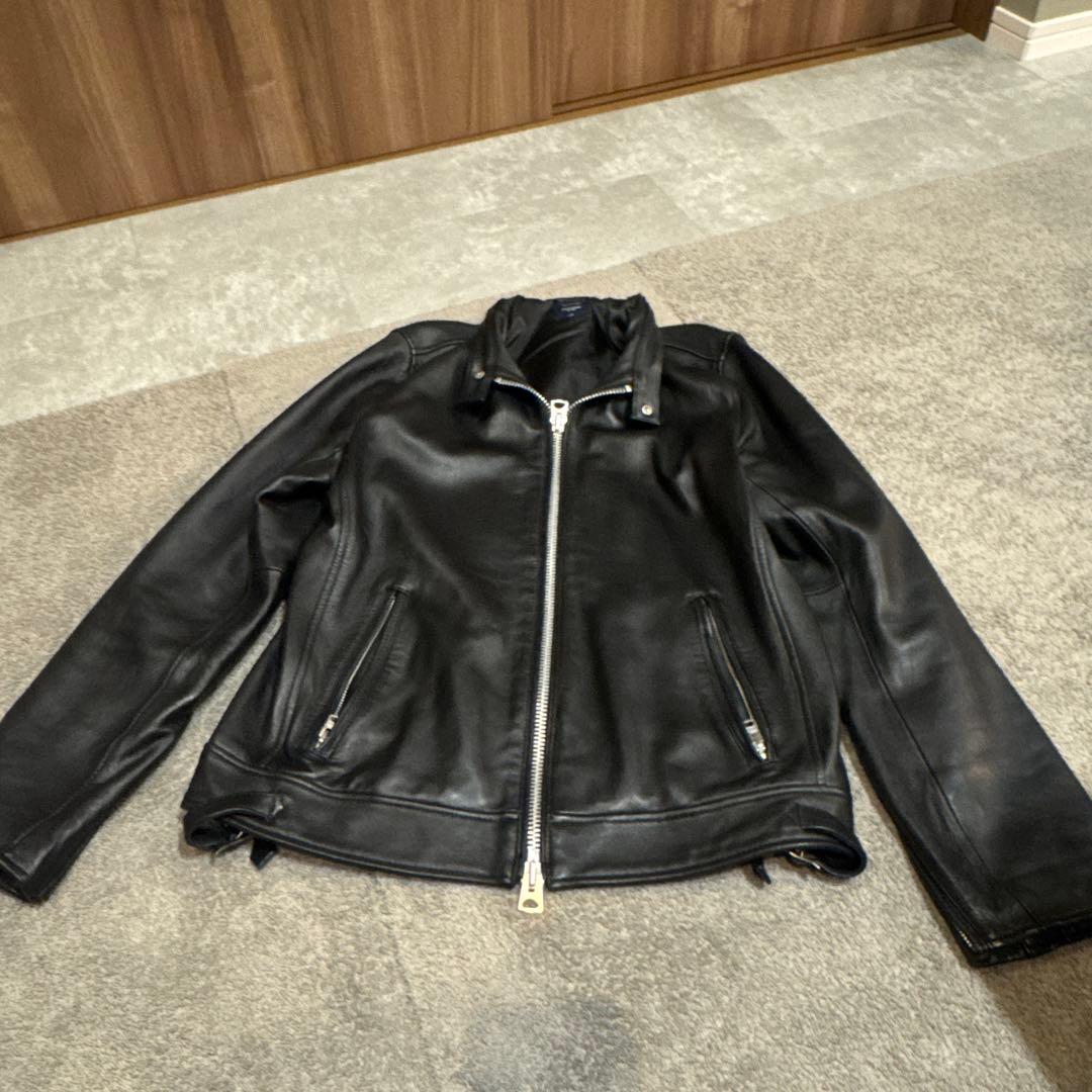 BACK NUMBER ブラックレザージャケット L レザージャケット BACK NUMBER ブラック L - メルカリ