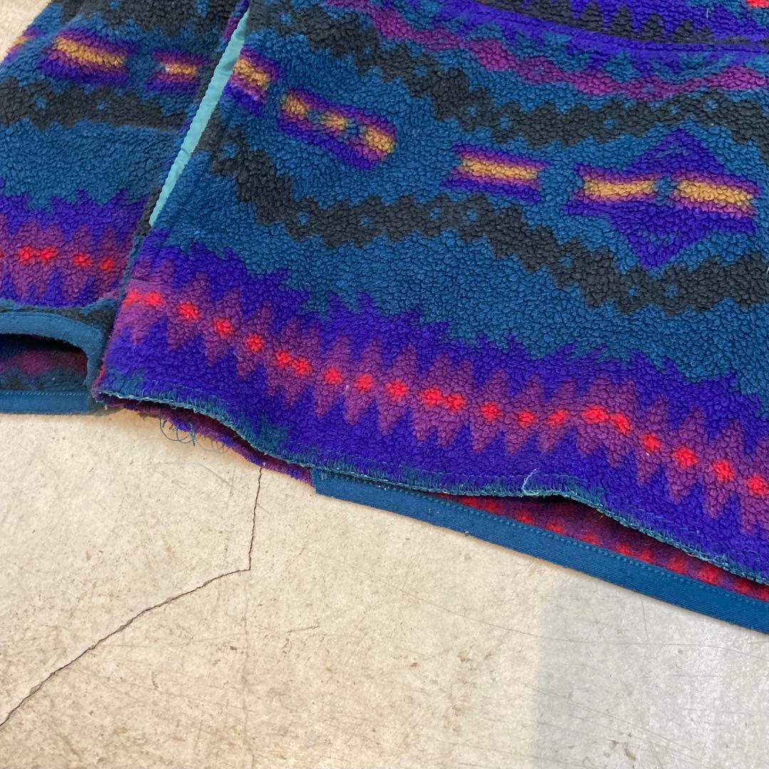 90's 雪なし USA製 パタゴニア サカジャウィア フリース キッズ12 90