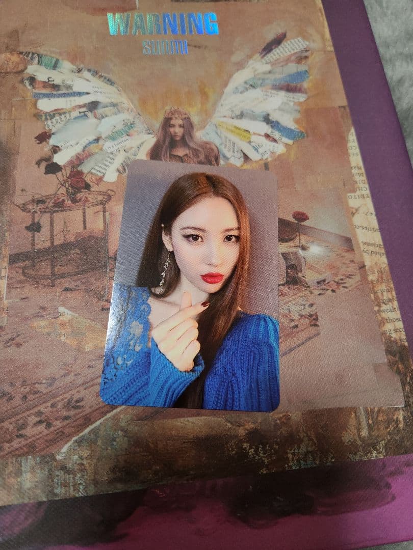 sunmi ソンミ cd アルバム 1/6 warning full moon - メルカリ